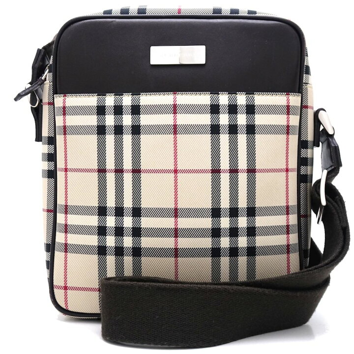 楽天市場】BURBERRY バーバリー ノバチェック ショルダーバッグ 