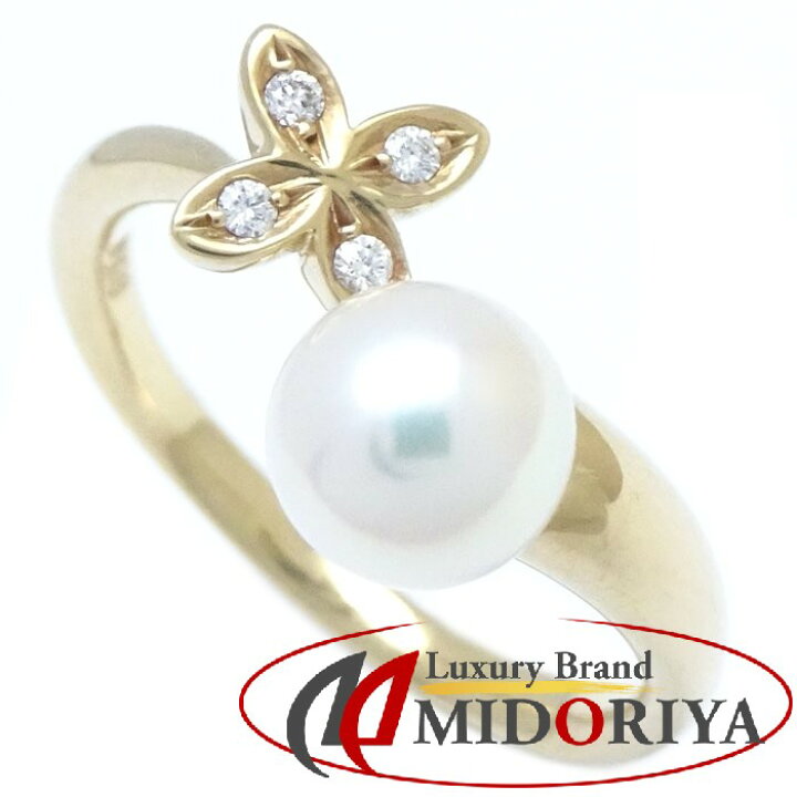 楽天市場】MIKIMOTO ミキモト リング 指輪 パール6ミリ ダイヤモンド 