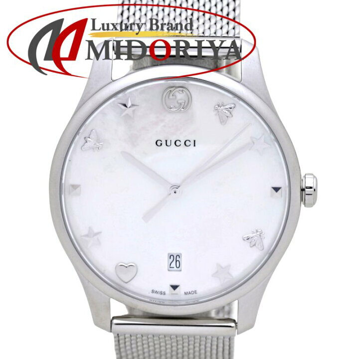 楽天市場】GUCCI グッチ Gタイムレス YA1264040 (126.4)【電池交換済 