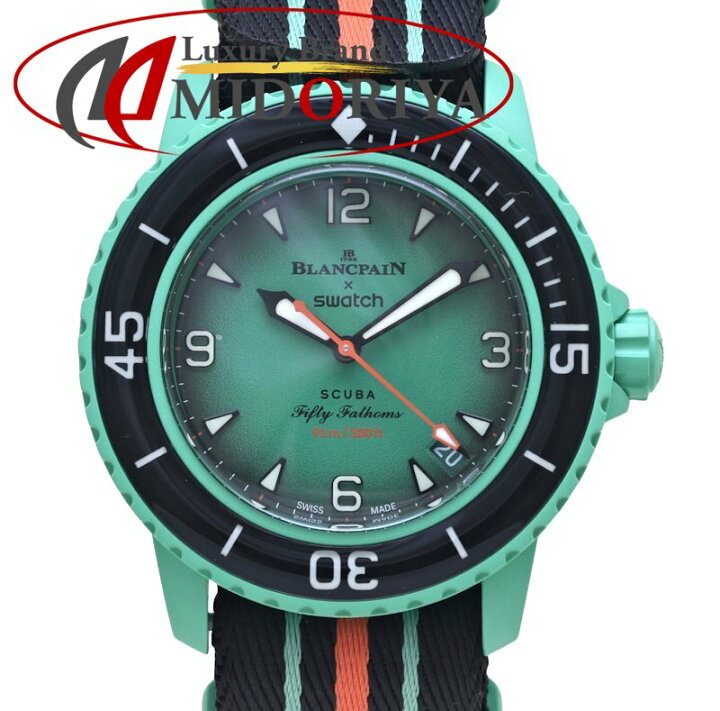 楽天市場】ブランパンxスウォッチ BlancpainxSwatch スキューバ 