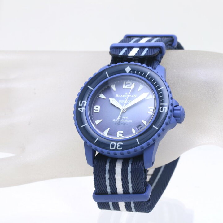 楽天市場】ブランパン スウォッチ Blancpain Swatch スキューバ  