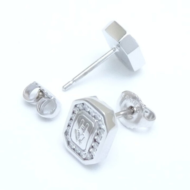 楽天市場】HARRY WINSTON ハリーウィンストン HWロゴ ピアス 