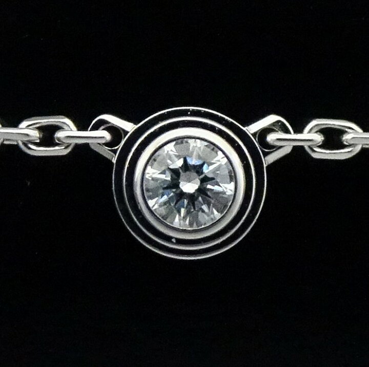 楽天市場】CARTIER カルティエ ダムール ネックレス XS 1Pダイヤモンド 