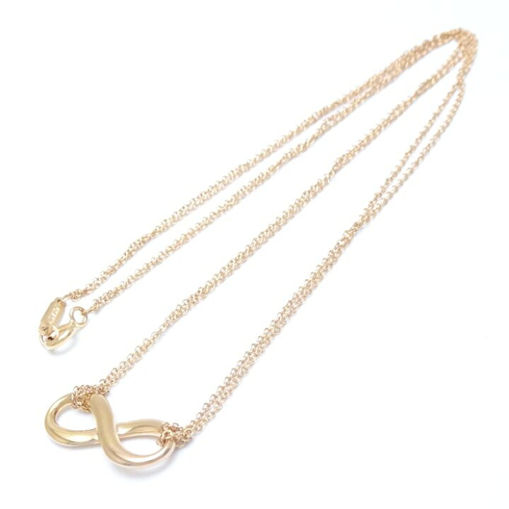楽天市場】TIFFANY&Co. ティファニー インフィニティ ネックレス 750PG 