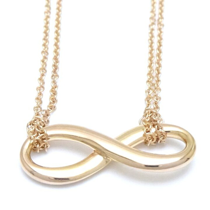 楽天市場】TIFFANY&Co. ティファニー インフィニティ ネックレス 750PG 