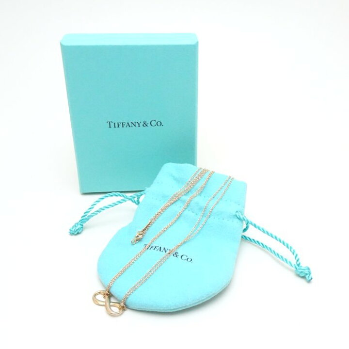 楽天市場】TIFFANY&Co. ティファニー インフィニティ ネックレス 750PG 