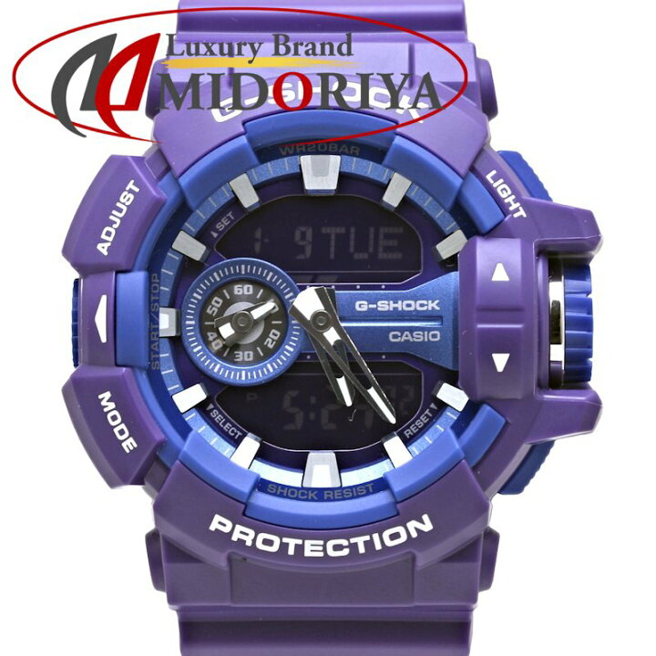 楽天市場】CASIO カシオ Gショック パープルスポーツ ビックフェイス 