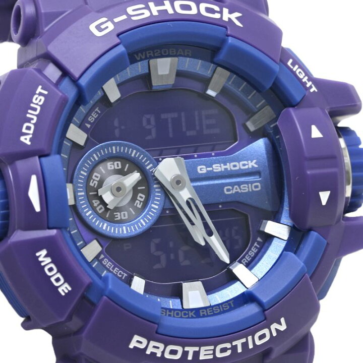 楽天市場】CASIO カシオ Gショック パープルスポーツ ビックフェイス 