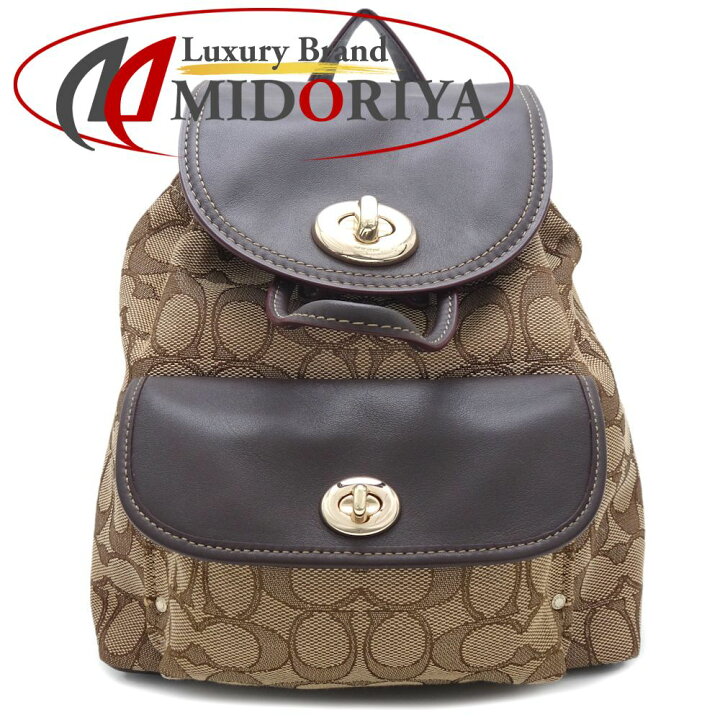 楽天市場】COACH コーチ 37979 リュック バックパック シグネチャー 