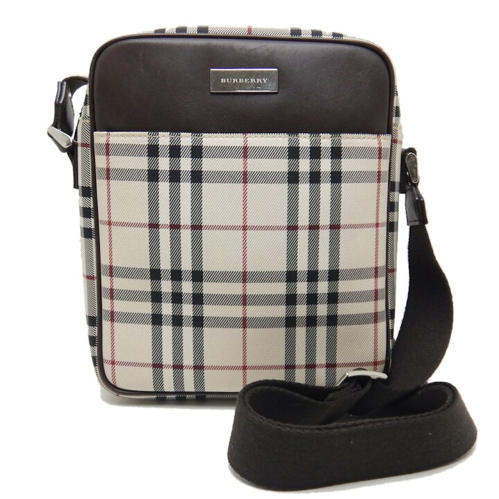 楽天市場】BURBERRY バーバリー ショルダーバッグ ノバチェック 