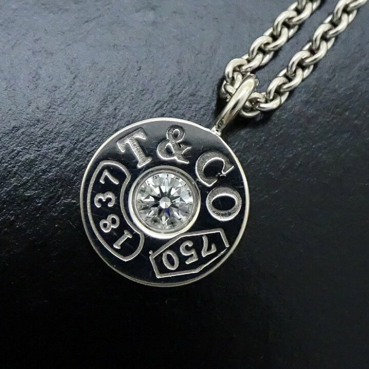 楽天市場】TIFFANY&Co. ティファニー 1837 サークル ネックレス 1P 