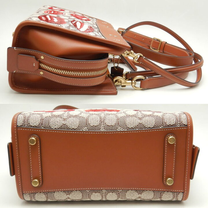 楽天市場】COACH コーチ ローグ25 CA119 ハンドバッグ 3WAY 