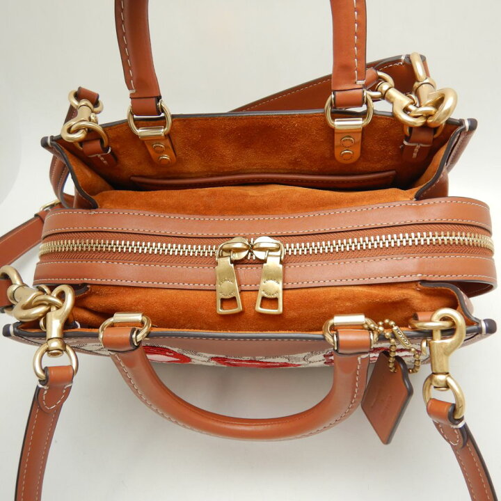 楽天市場】COACH コーチ ローグ25 CA119 ハンドバッグ 3WAY 