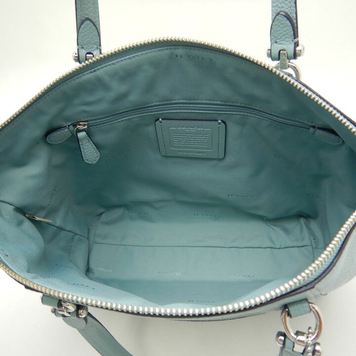 楽天市場】COACH コーチ 2WAY 58874 ハンドバッグ レザー ミント 