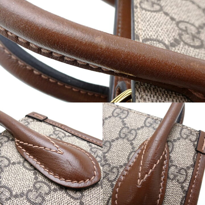 楽天市場】GUCCI グッチ インターロッキングG ミニ トートバッグ 