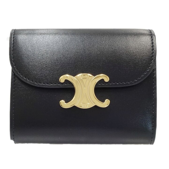 楽天市場】CELINE セリーヌ スモールウォレット 10D783 三つ折り財布  