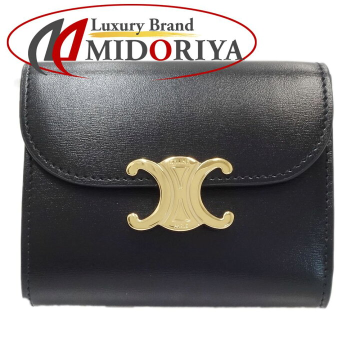 楽天市場】CELINE セリーヌ スモールウォレット 10D783 三つ折り財布  