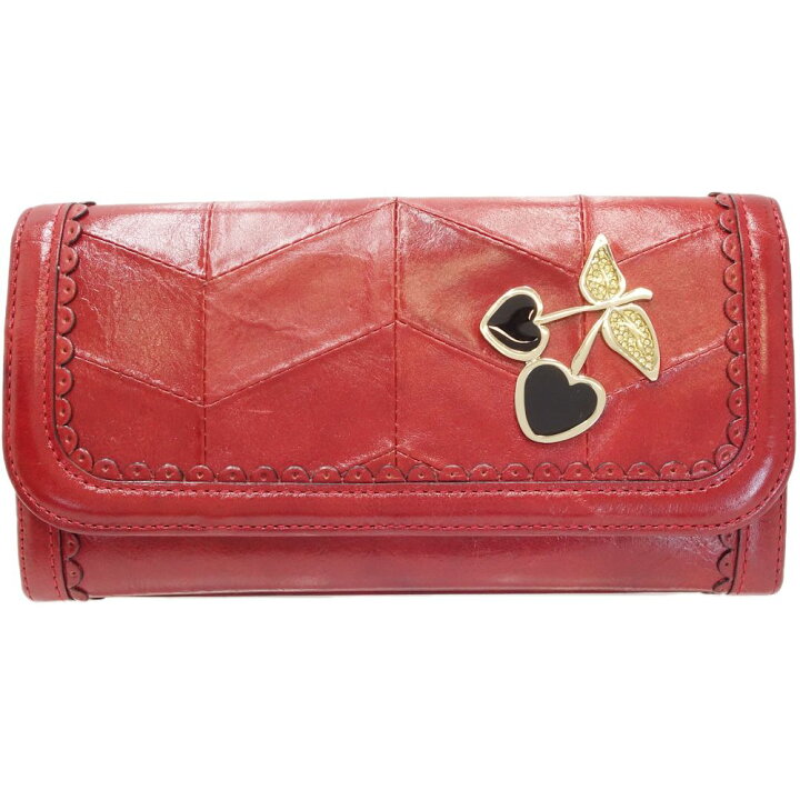 楽天市場】ANNA SUI アナスイ がま口 ロングフラップウォレット 長財布 