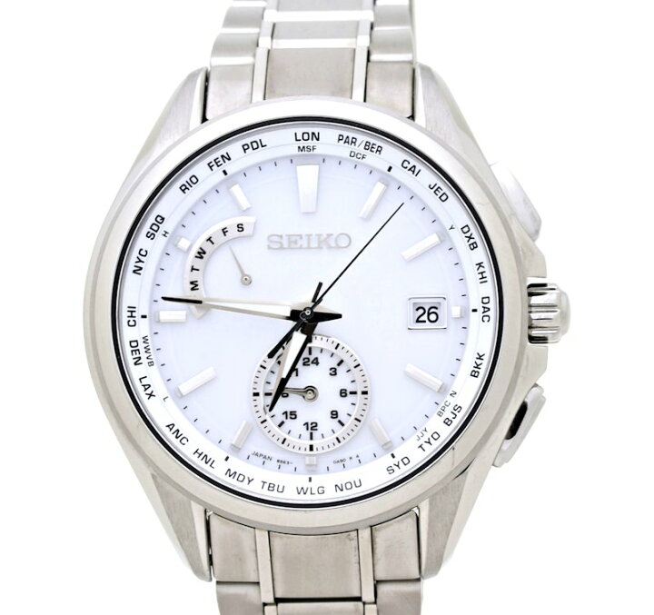 楽天市場】SEIKO セイコー ブライツ SAGA283 8B63-0AV0 チタン メンズ 