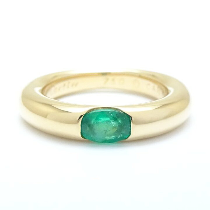 楽天市場】CARTIER カルティエ エリプス リング 指輪 エメラルド #51  