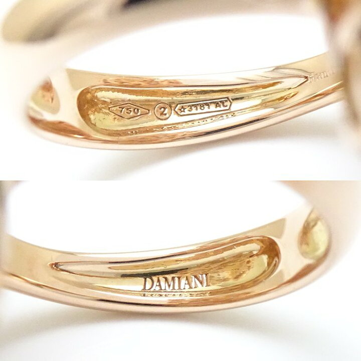 楽天市場】Damiani ダミアーニ リング 指輪 色石 ダイヤモンド 9号 