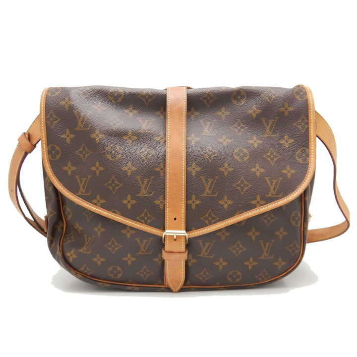 楽天市場】LOUIS VUITTON ルイヴィトン モノグラム ソミュール35 