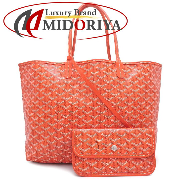 楽天市場】GOYARD ゴヤール サンルイPM トートバッグ PVC xレザー  