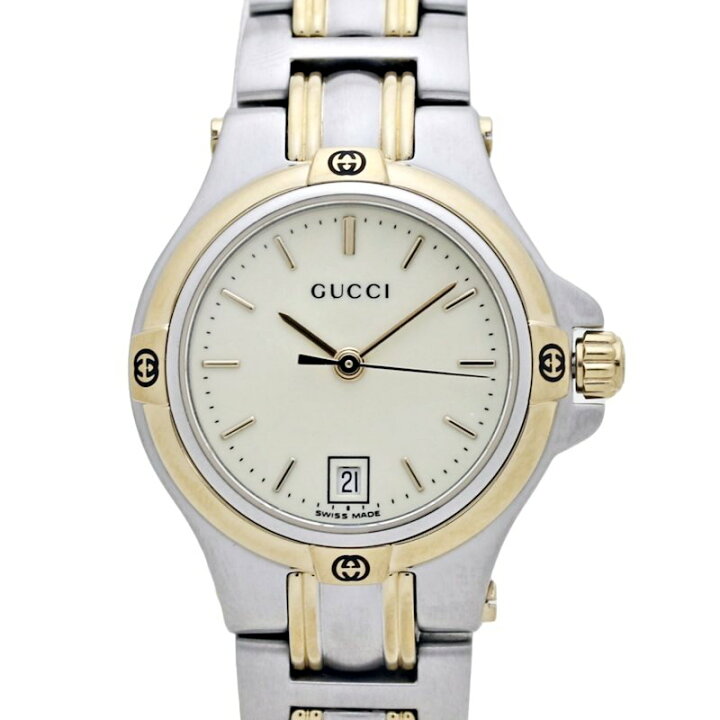 楽天市場】GUCCI グッチ 9045シリーズ 9040L【電池交換済】ステンレス 