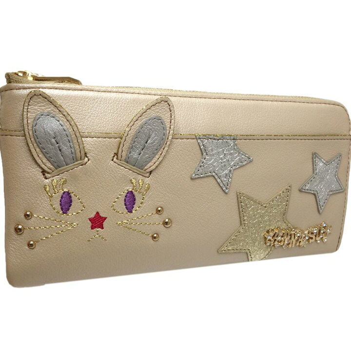 楽天市場】ANNA SUI アナスイ L字ファスナーロングウォレット ウサギ  