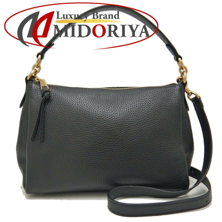 楽天市場】COACH コーチ シェイ 601 2WAYハンドバッグ レザー ブラック  