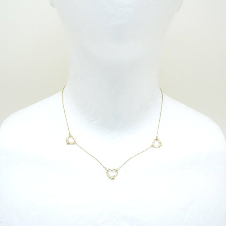 楽天市場】TIFFANY&Co. ティファニー オープンハート ネックレス 3P 