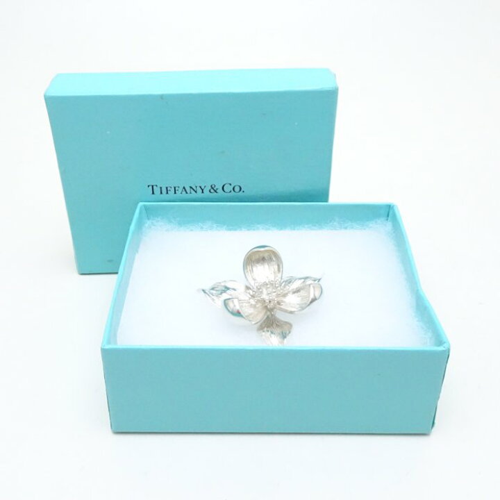 楽天市場】TIFFANY&Co. ティファニー フラワー ブローチ 花モチーフ 