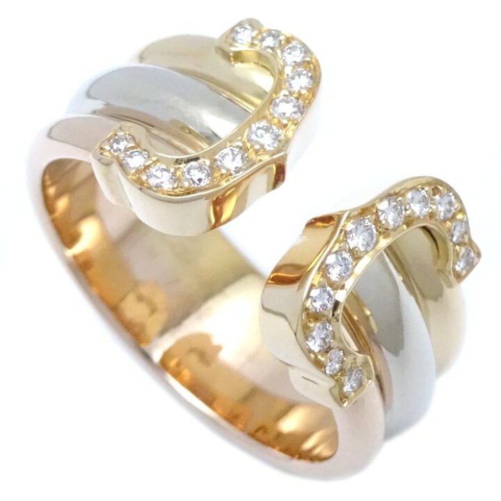 楽天市場】CARTIER カルティエ 2C リング 指輪 LM ダイヤモンド  