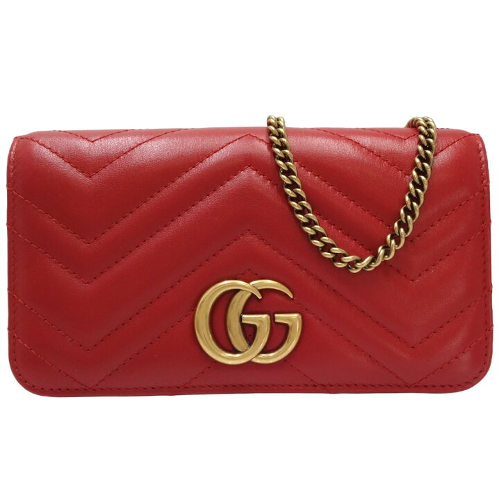 楽天市場】GUCCI グッチ GGマーモント キルティングミニショルダー 