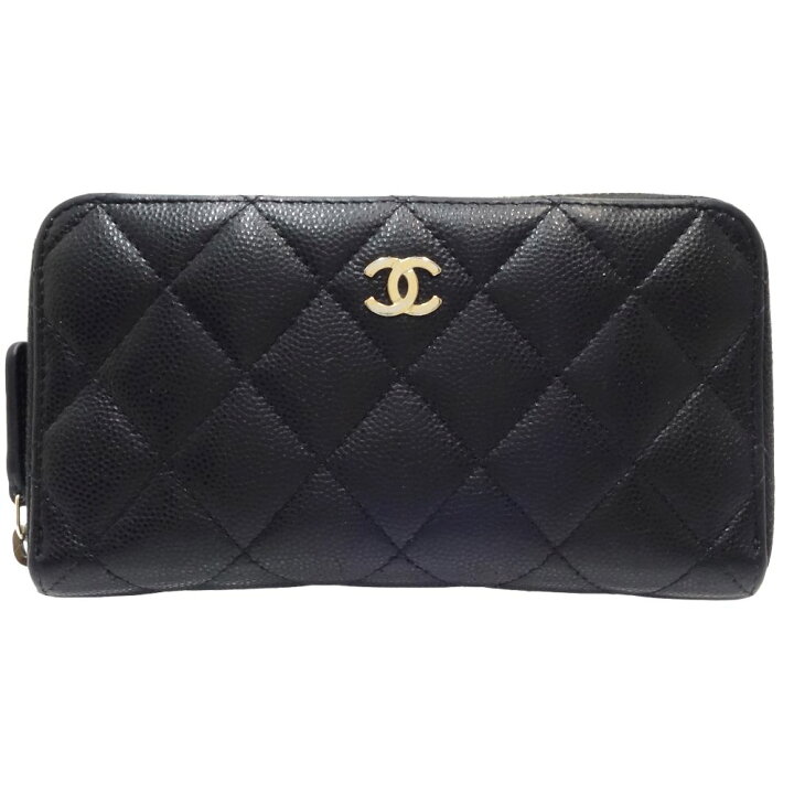 楽天市場】CHANEL シャネル 長財布 AP0226 ラウンドジップウォレット 