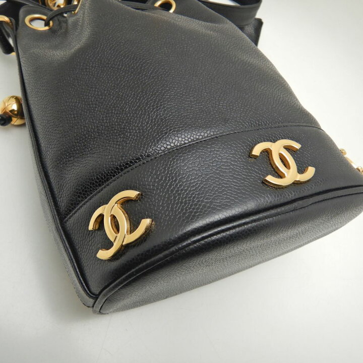 楽天市場】CHANEL シャネル 巾着ショルダーバッグ トリプルココ  