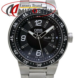 ORIS オリス デイデイト2008 ウィリアムズ F-1チーム 635761341640782475【’22年4月購入】 ステンレススチール メンズ /130107【中古】【腕時計】