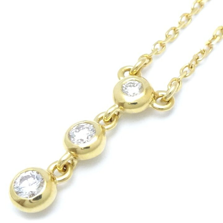楽天市場】MIKIMOTO ミキモト ダイヤモンド ネックレス スリーポイント 