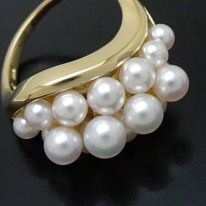 楽天市場】MIKIMOTO ミキモト パール リング 指輪 ベビーパール 12号 