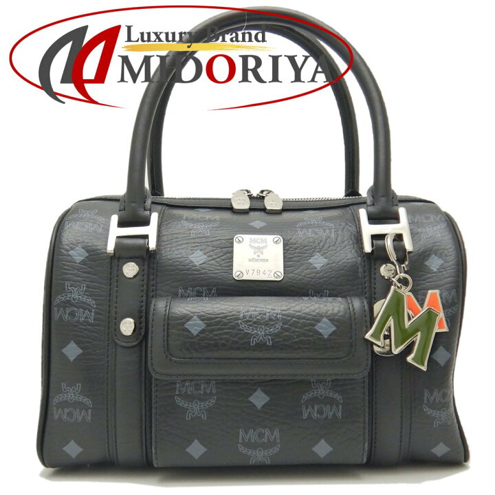 楽天市場】MCM エムシーエム ミニボストンバッグ ヴィセトス PVC 