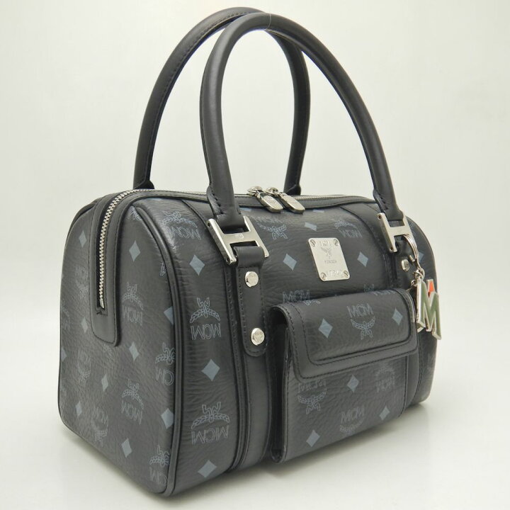 楽天市場】MCM エムシーエム ミニボストンバッグ ヴィセトス PVC 