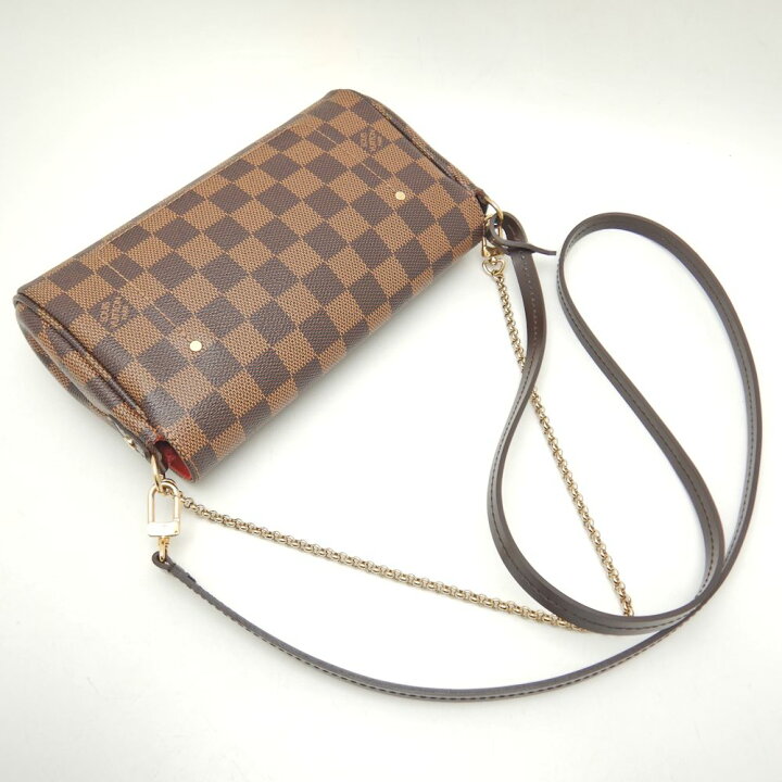 楽天市場】LOUIS VUITTON ルイヴィトン ダミエ フェイボリットPM 