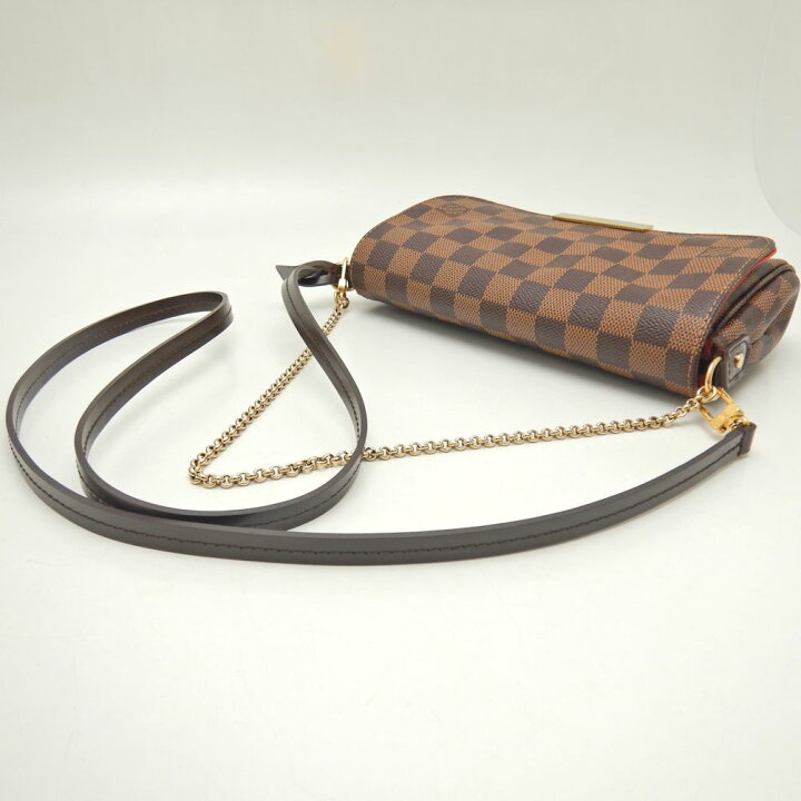 楽天市場】LOUIS VUITTON ルイヴィトン ダミエ フェイボリットPM 