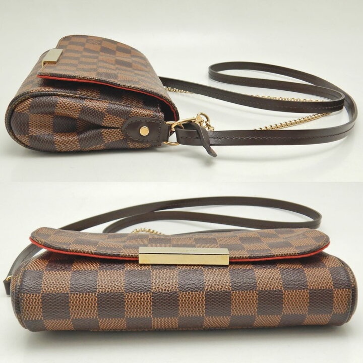 楽天市場】LOUIS VUITTON ルイヴィトン ダミエ フェイボリットPM 