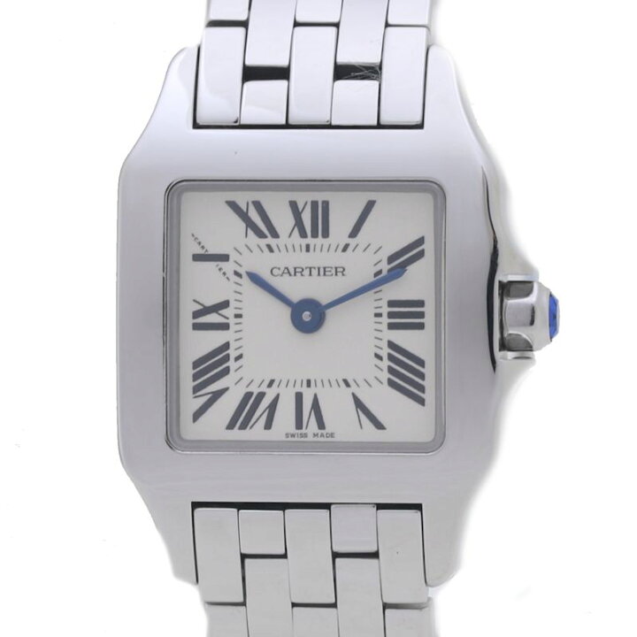 楽天市場】CARTIER カルティエ サントス ドゥモワゼル SM W25064Z5  