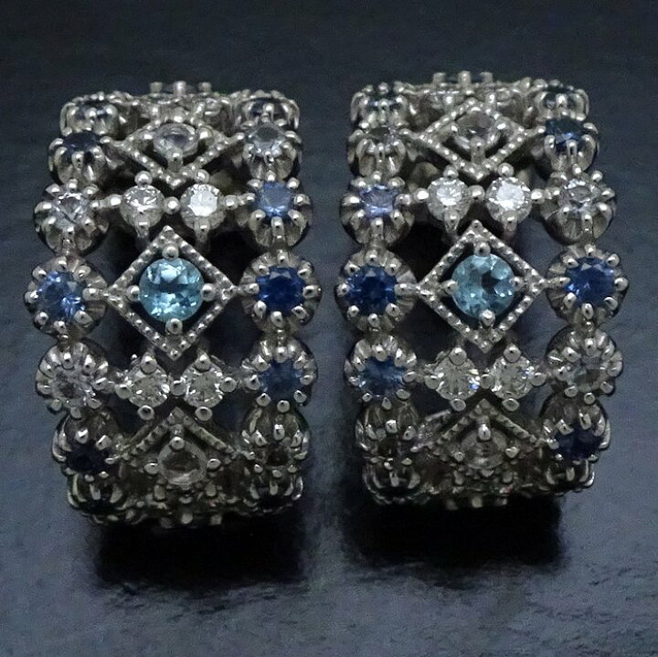 楽天市場】STAR JEWELRY スタージュエリー ピアス マルチストーン0.09 
