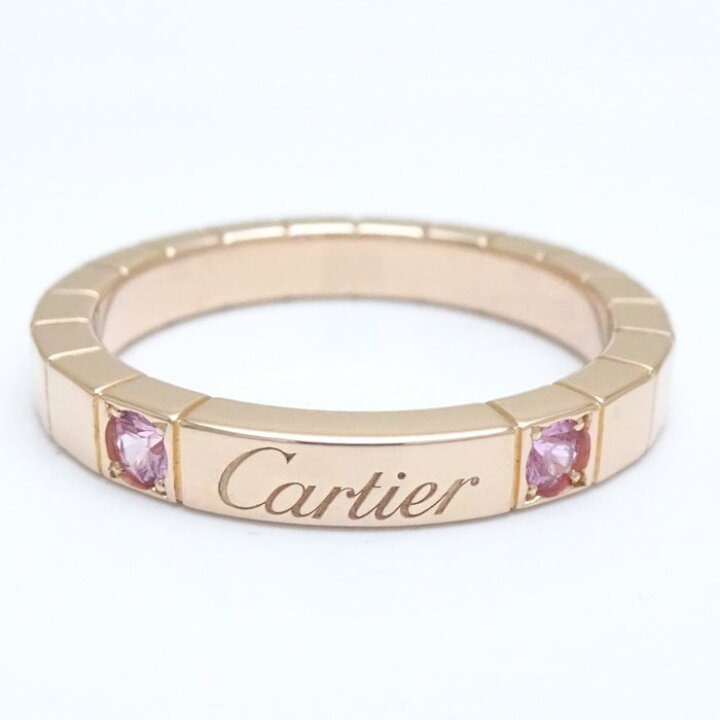 楽天市場】CARTIER カルティエ ラニエール リング 指輪 ピンク 