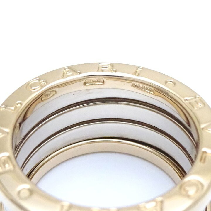 ブルガリ BVLGARI リング 指輪 ビーゼロワン B-zero1 4バンドリング  