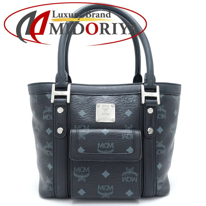 楽天市場】MCM エムシーエム ハンドバッグ PVCコーティングキャンバスx 