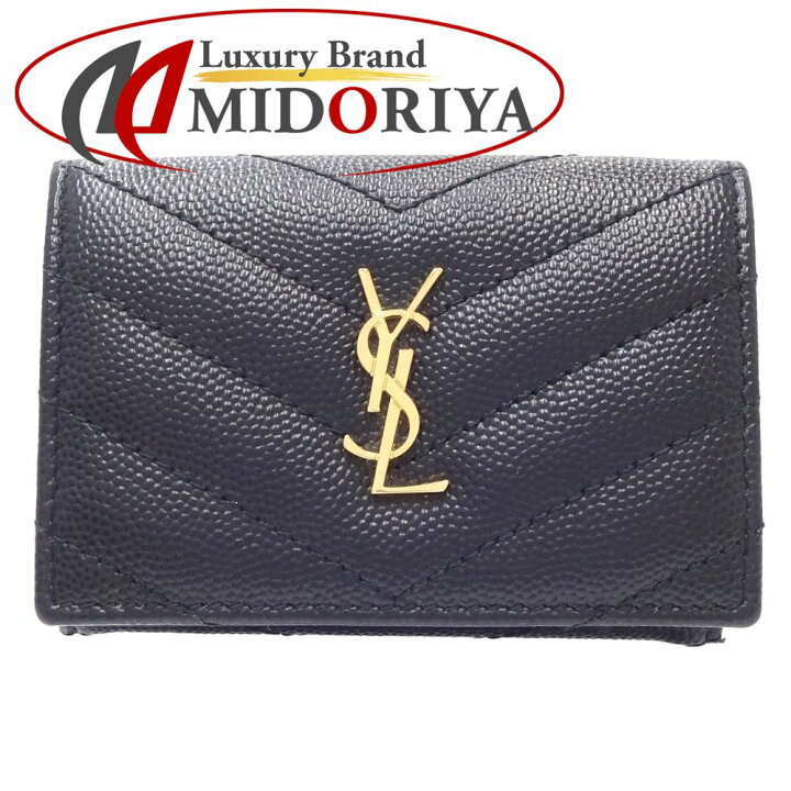 楽天市場】SAINT LAURENT PARIS サンローランパリ 三つ折り財布 668274  